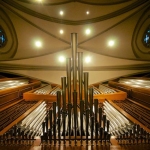 Organ pipes and ceiling lights and other fancy stuff